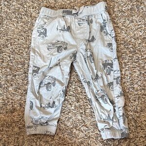 Garanimals Gray Kids Jeans with Vehicle Print